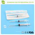 disposable PP syringes CE ISO blister bag made in China